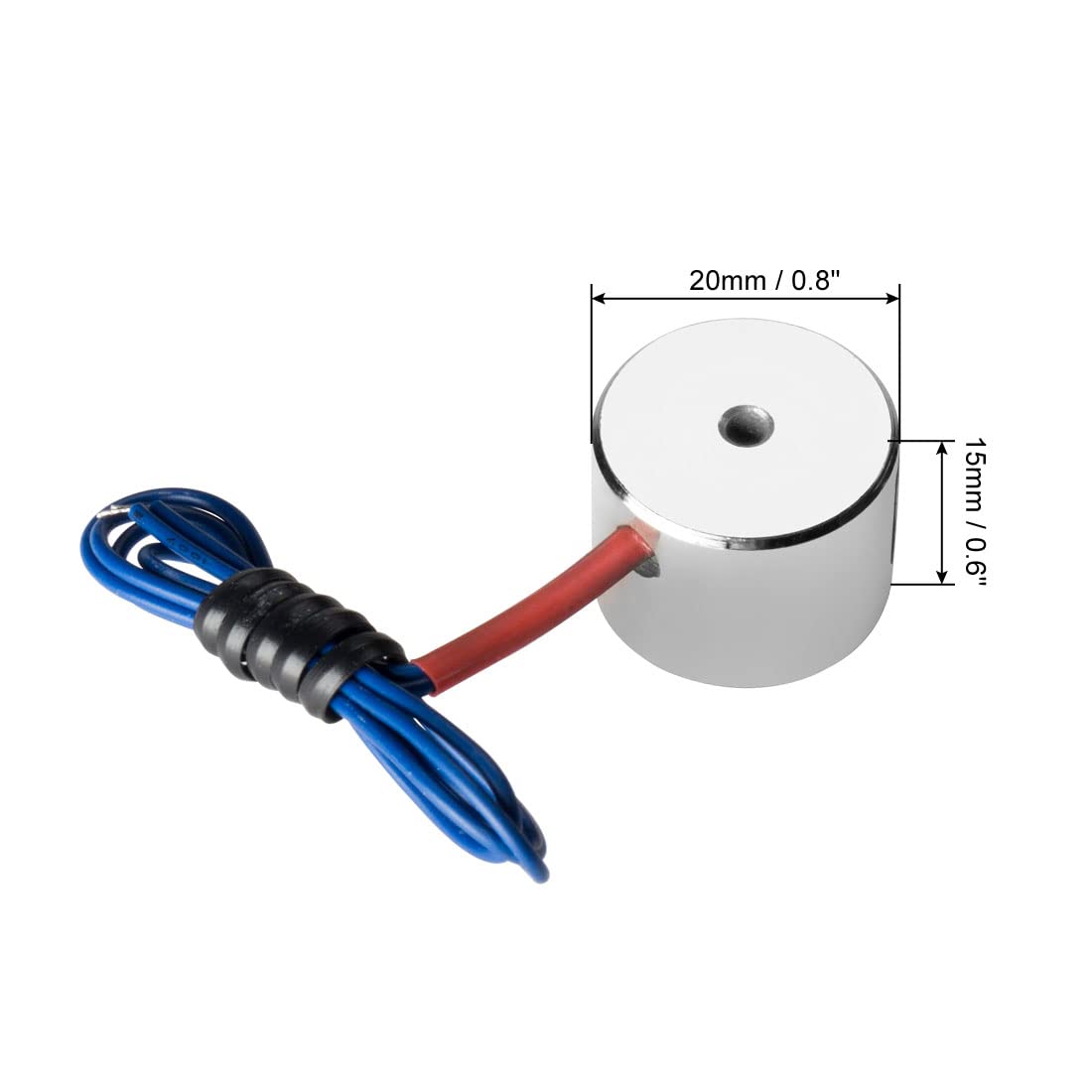 uxcell 12V 25N Electric Lifting Magnet Electromagnet Solenoid Lift Holding