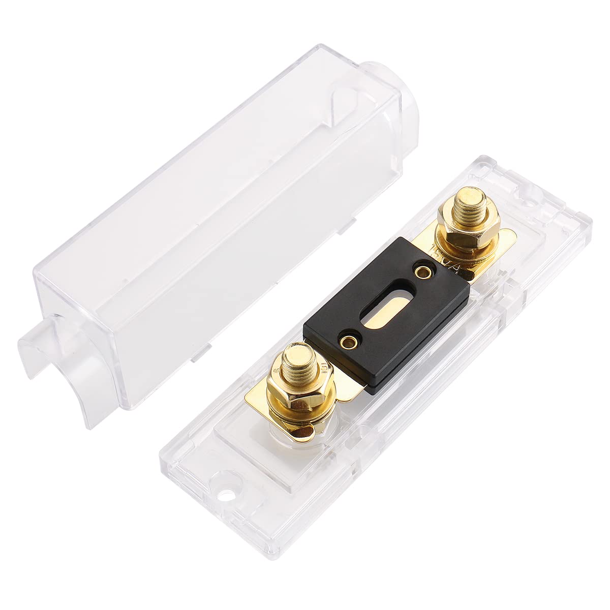 Baomain ANL Fuse Holder Kit with 180A Fuse – for Car Audio & 12V/24V Systems (180 Amp.)
