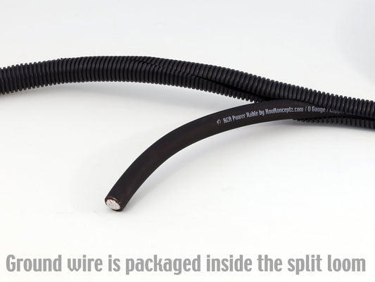 KnuKonceptz Kolossus Flex 0 Gauge OFC Power Amp Wiring Kit