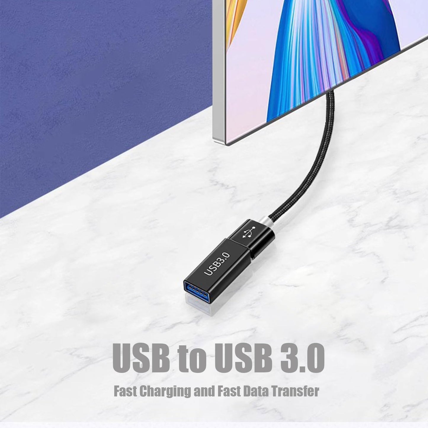 4Pack USB Female to USB Female Adapter for Connecting Two USB Male Ends Devices, Female to Female USB Adapter Extension Connector Compatible with MacBook Pro/Air, IPad Pro Google Pixel,Apple Etc.
