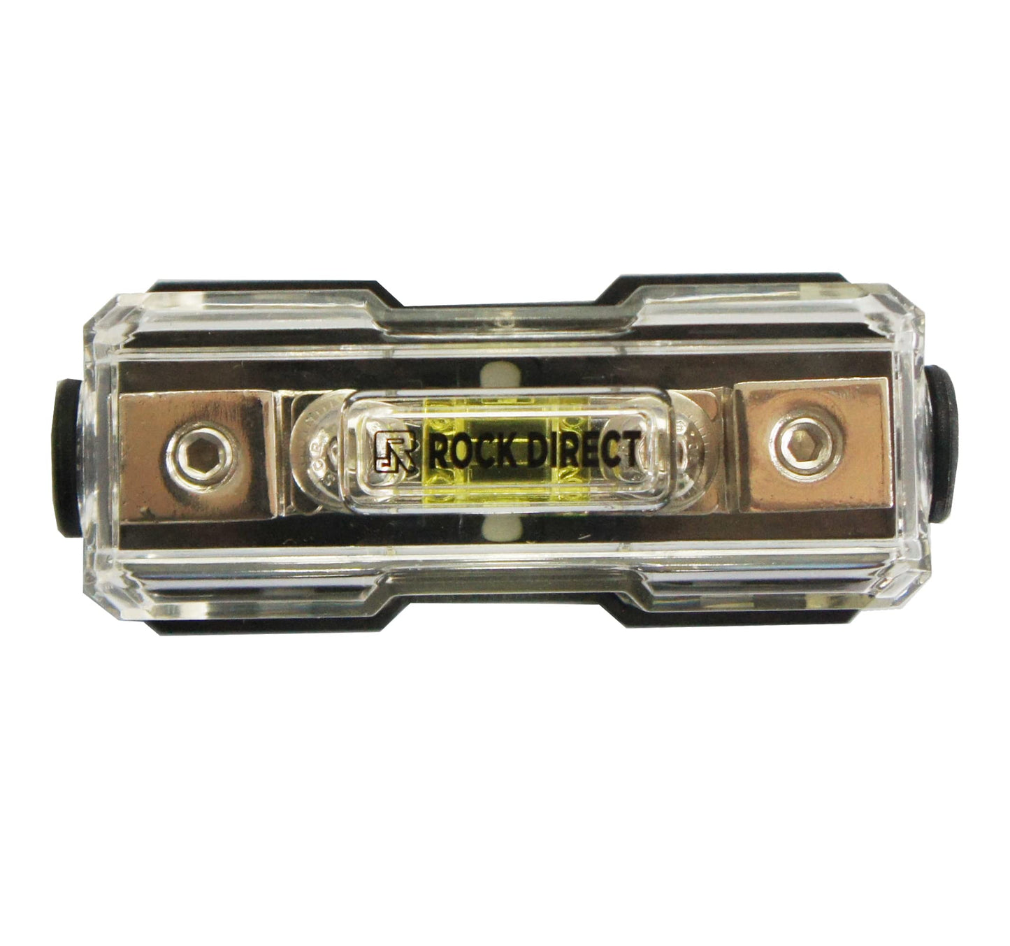 RD in-line Mini ANL Fuse Holder, 4-8 Gauge AWG in-Line Waterproof AFS Fuse Holder Auto Parts, Automotive, Marine, Industrial Inline Fuse Holders for Car Audio Amplifier(100A Fuse Included)