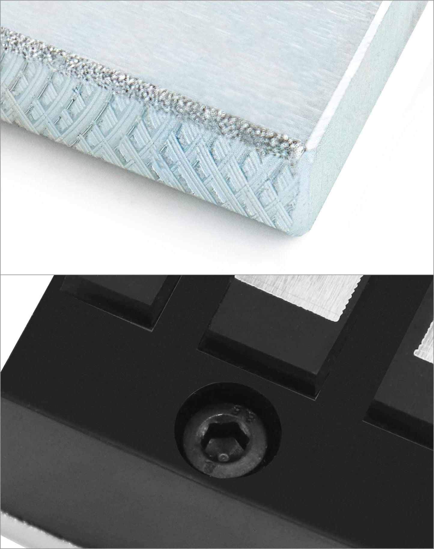 QWORK Electric Magnetic Lock, 2 Pack 60kg 130LBs Holding Force Electric Magnetic Lock for Door Access Control System Electromagnet Fail-Safe NC Mode