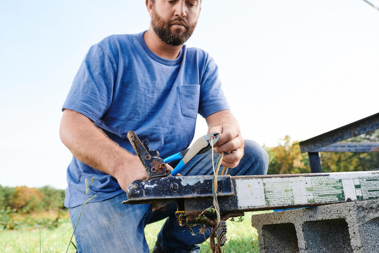 Channellock 909 9.5-Inch Wire Crimping Tool | Electrician's Terminal Crimp Pliers with Cutter are Designed for Insulated and Non-Insulated Connections