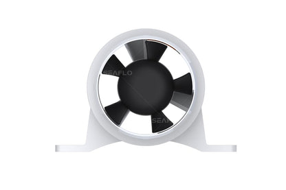 SEAFLO 3″ 145CFM in-Line Bilge Blower Fan for Marine/Ventilation/RV