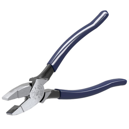 Klein Tools 80020 Plier Set, Made in USA, Lineman's Pliers, Diagonal Cutters, and Needle Nose Pliers, Induction Hardened Knives, 3-Piece