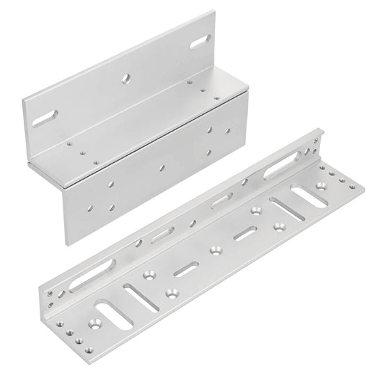 Z and L Bracket for 280KG 600LBS Holding Force Electromagnet Lock Single Door Access Control Electric Magnetic Door Lock