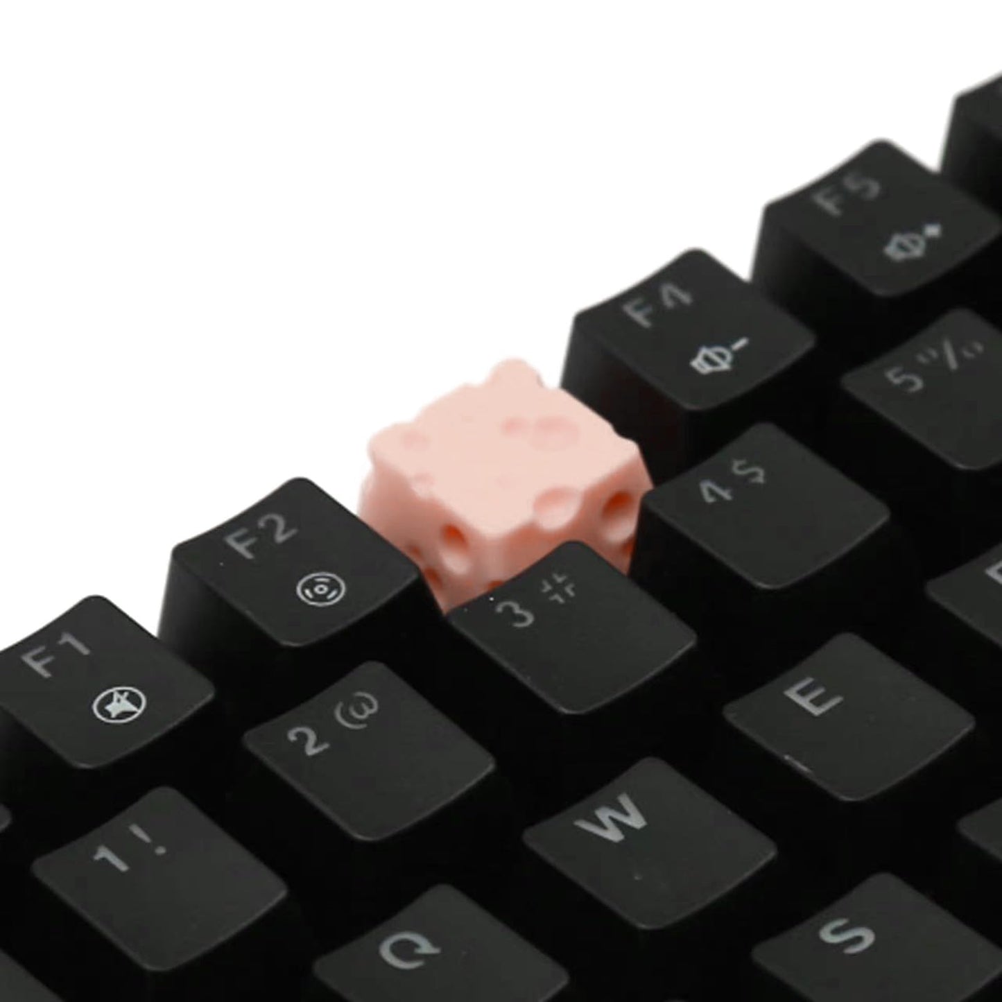 BANYUP Cute Keys 3D Cheese Cute Cartoon Keycaps Keycap for Mechanical Keyboard Keycap for Mechanical Keyboard Accessories Keyboard Replacement Keycap