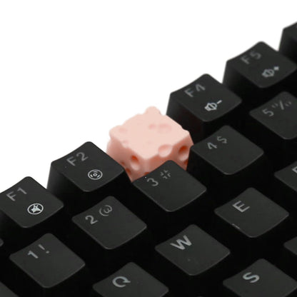 BANYUP Cute Keys 3D Cheese Cute Cartoon Keycaps Keycap for Mechanical Keyboard Keycap for Mechanical Keyboard Accessories Keyboard Replacement Keycap