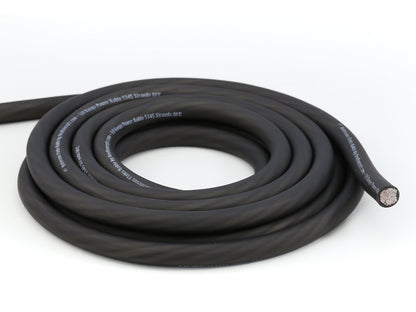 KnuKonceptz Kolossus Flex Kable OFC 8 Gauge Power Wire Copper Cable Black (10 ft) 8 AWG