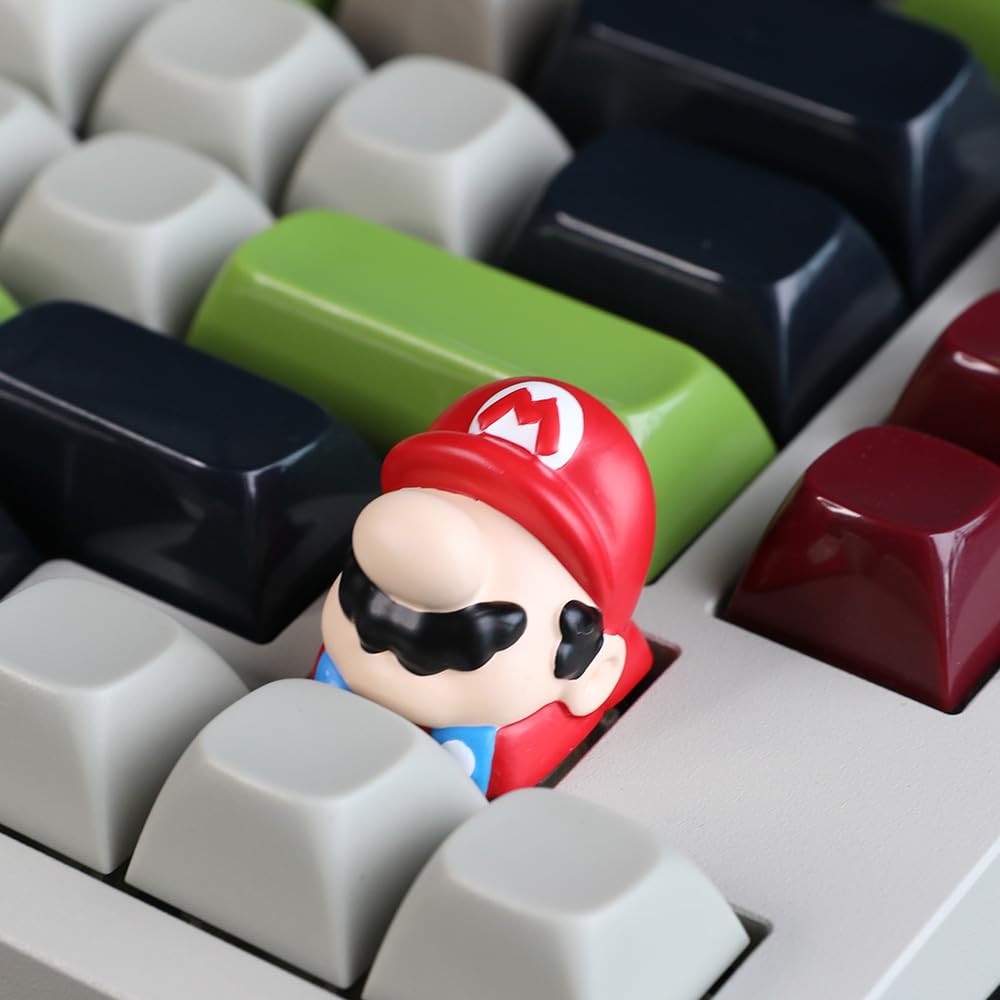Thawella Custom Anime Keycap,Cute Cartoon 3D Resin Handmade Keycaps, Artisan ESC Key Cap Personalized Replacement for Mechanical Gaming Keyboard 1pc