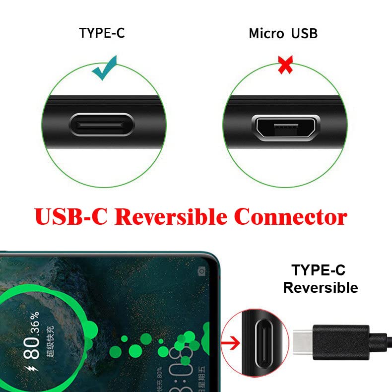 CY USB-C Type C Female Opposite U Shape Back Angled to USB 3.0 A Male Data Adapter for Laptop Desktop
