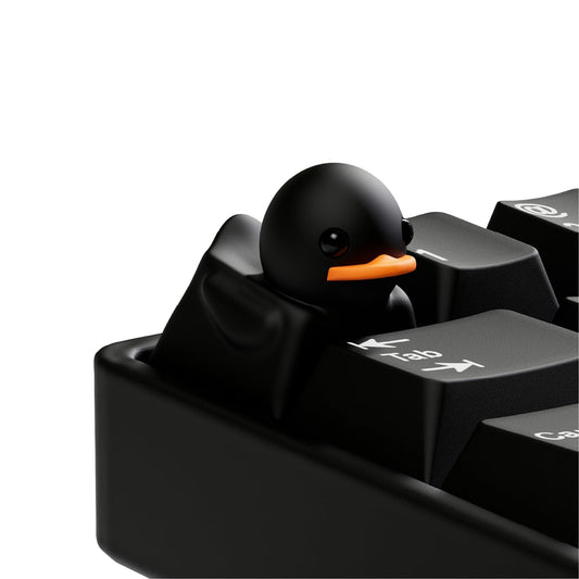 Duckeys Duck Keycap - ABS PVC Keycap Replacement, for MX Mechanical Keyboards, OEM Profile, Custom ESC Key Replacement - Black