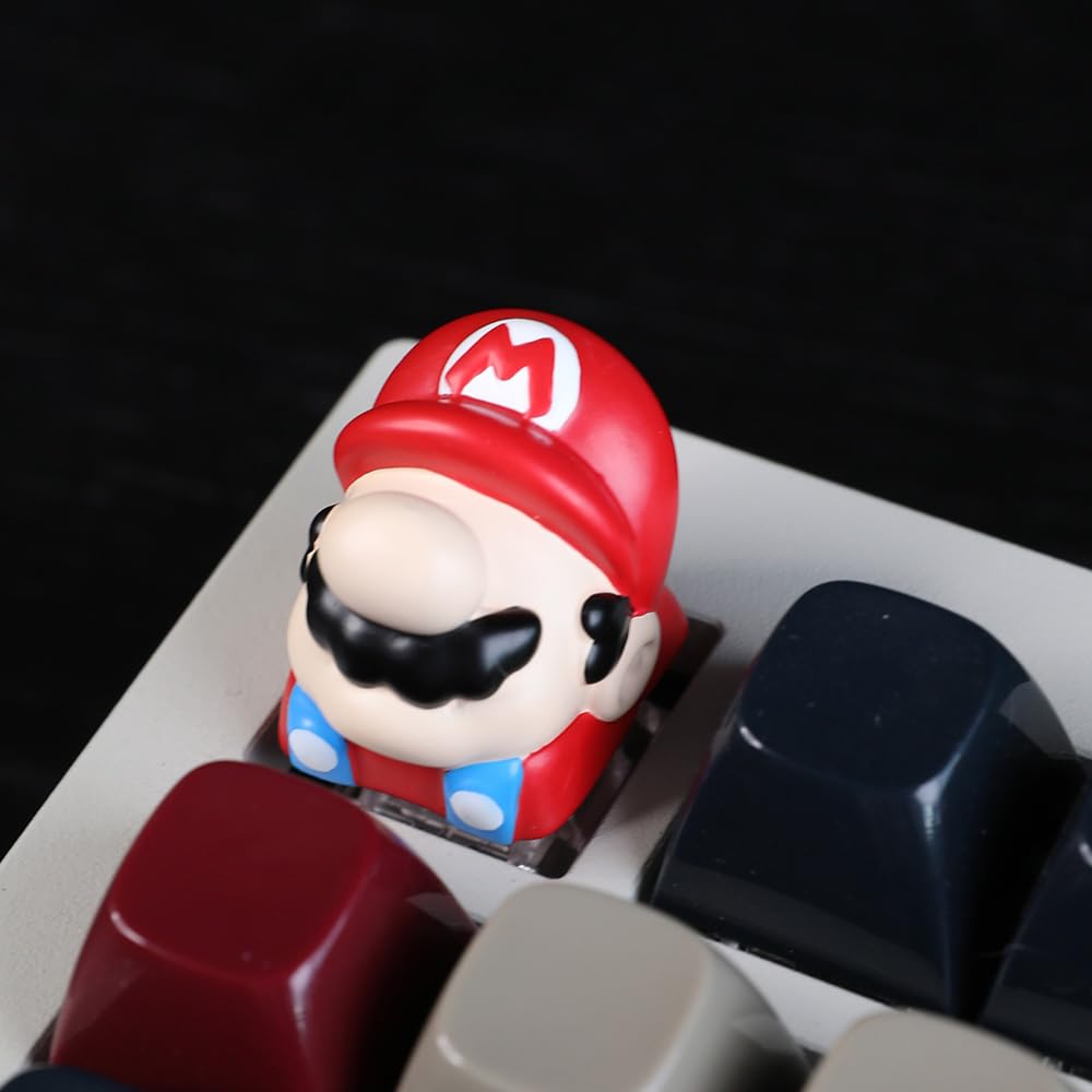 Thawella Custom Anime Keycap,Cute Cartoon 3D Resin Handmade Keycaps, Artisan ESC Key Cap Personalized Replacement for Mechanical Gaming Keyboard 1pc
