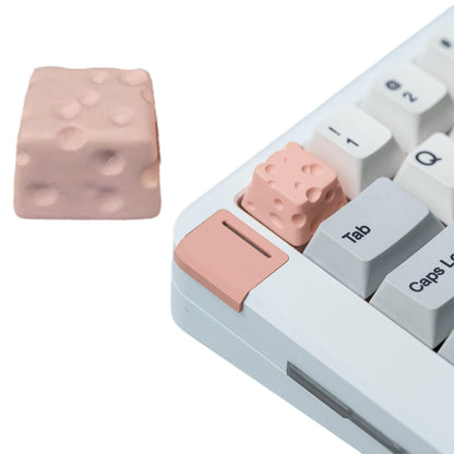 BANYUP Cute Keys 3D Cheese Cute Cartoon Keycaps Keycap for Mechanical Keyboard Keycap for Mechanical Keyboard Accessories Keyboard Replacement Keycap