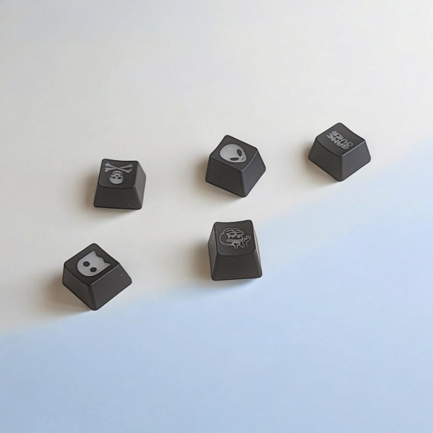 The Celly Plug Meme Frog Backlit Keycap Set - Custom kecaps for Cherry MX Mechanical Keyboard, SA Profile, R4 Keycaps, Translucent Backlight, PC Gaming Gifts, Personalized Keycap (Frog/Escape Key)