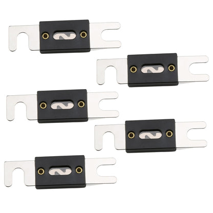 SIGANDG 100 Amp Nickel Plated ANL Fuses for car Audio and Video System(5 Pack)