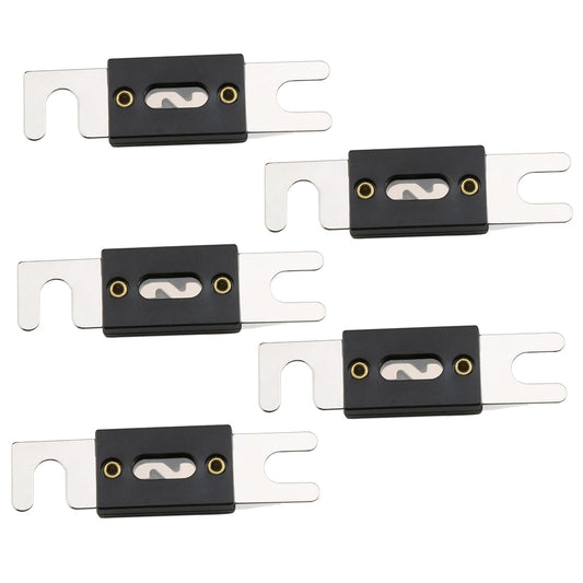 SIGANDG 100 Amp Nickel Plated ANL Fuses for car Audio and Video System(5 Pack)