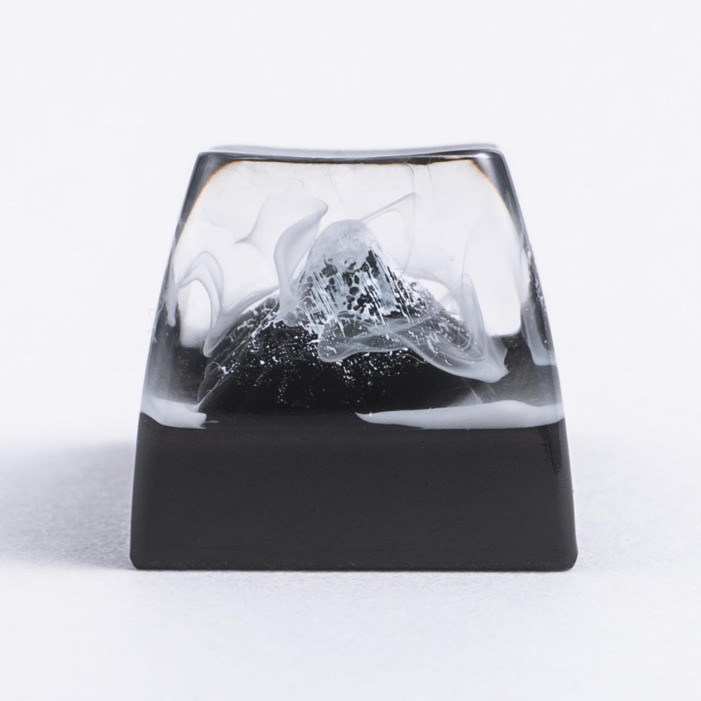 REDQIN Artisan Keycaps - Himalayan Mountain Resin keycap Escape Artisan Keycap Custom Keycap Handmade Keycaps for Mechanical Keyboards Key Cap FJ
