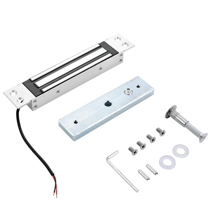 Electromagnet Flush Mount 180KG 350LBS Holding Force Embed Electric Magnetic Door Lock Waterproof 12V DC Fail Safe for Door Access System