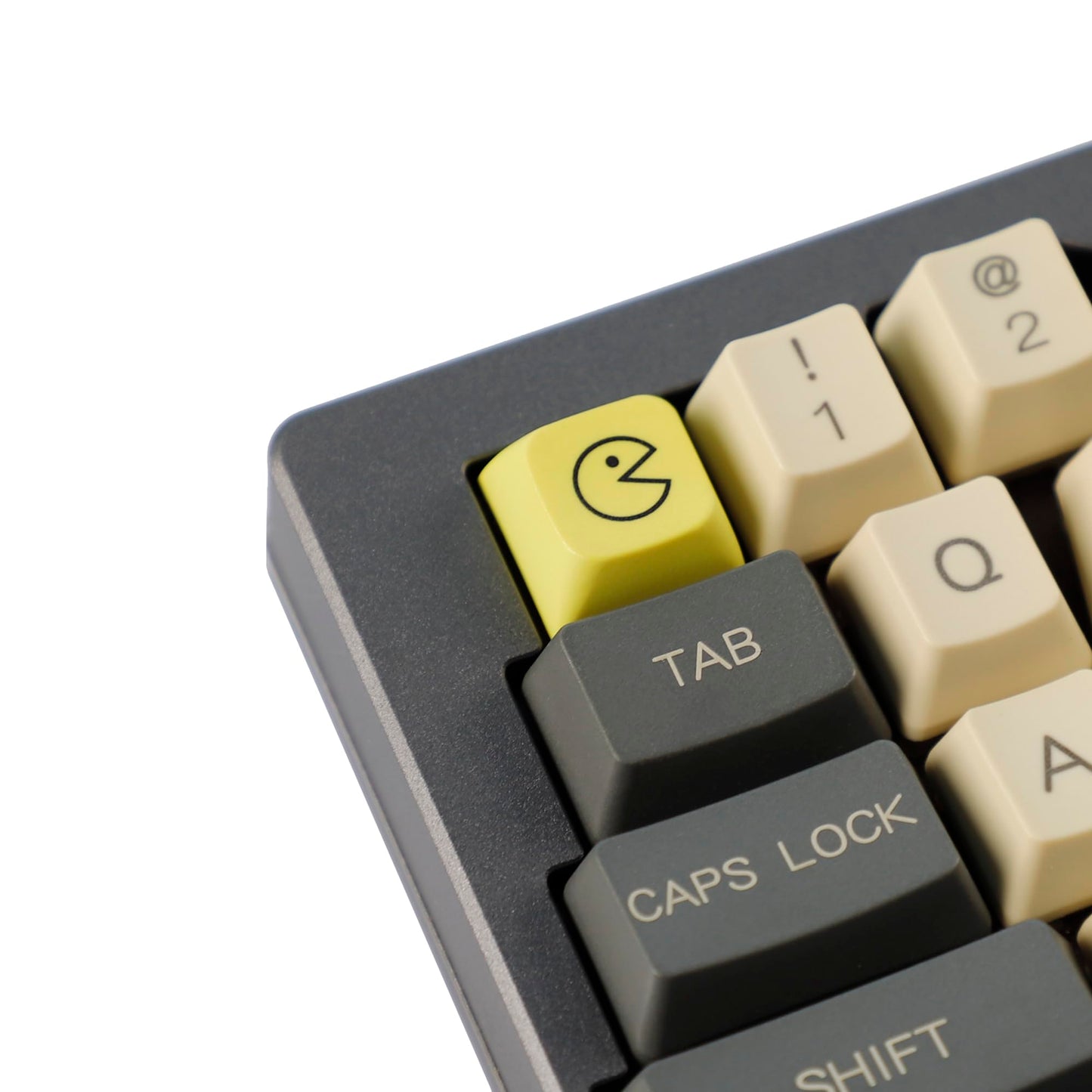 Mechkeeb ZDA Proifile Pacman Five Dye PAC PBT Key caps Custom Sublimation keycaps for MX Mechanical Gaming Keyboard (ZDA Pacman 5 Keys)