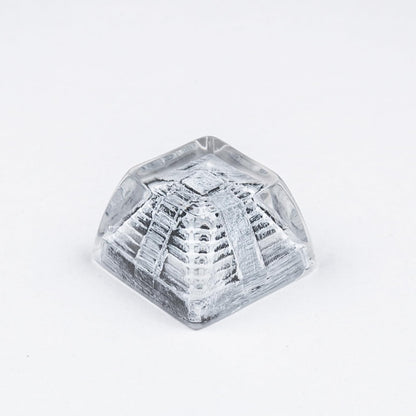 Artisan Keycaps Famous Landscape Series Resin Esc Keycap for Mechanical Keyboard (Snow Relics-SA R3 Profile)