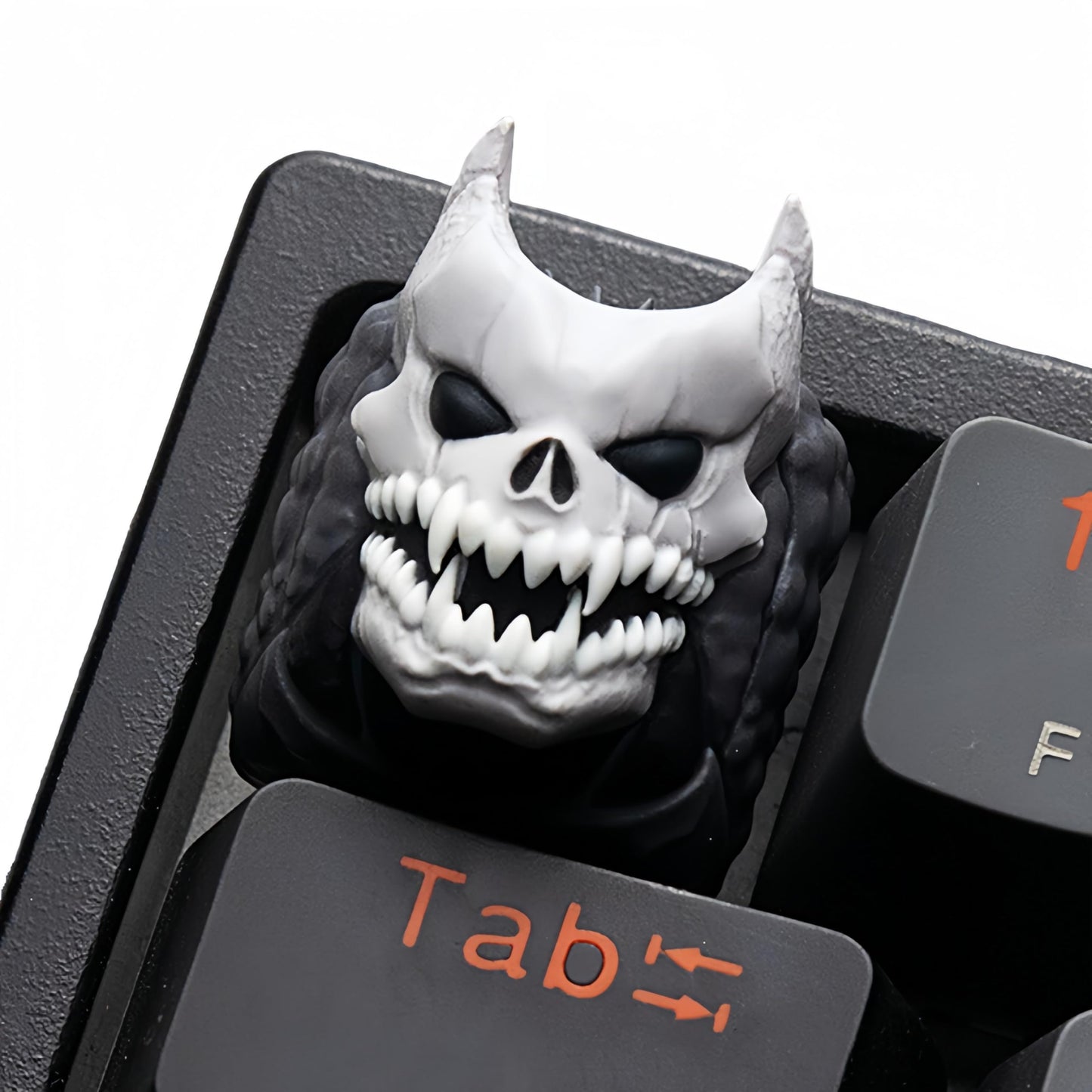 ULTRAEQUIP Artisan Keycaps - Anime keycaps Monster Keycaps Resin Handmade Keycap 1U Cherry Profile Keycaps for Mechanical Keyboard Key Cap