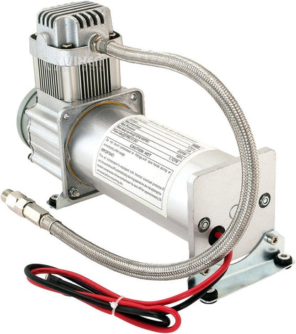 Vixen Horns Train Horn Kit for Trucks/Car/Semi. Complete Onboard System- 200psi Air Compressor, 1.5 Gallon Tank, 4 Trumpets. Super Loud dB. Fits Vehicles like Pickup/Jeep/RV/SUV 12v VXO8315/4114B