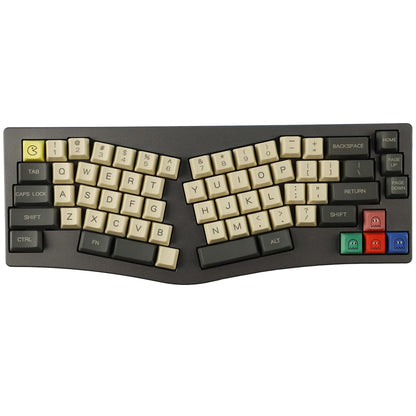 Mechkeeb ZDA Proifile Pacman Five Dye PAC PBT Key caps Custom Sublimation keycaps for MX Mechanical Gaming Keyboard (ZDA Pacman 5 Keys)