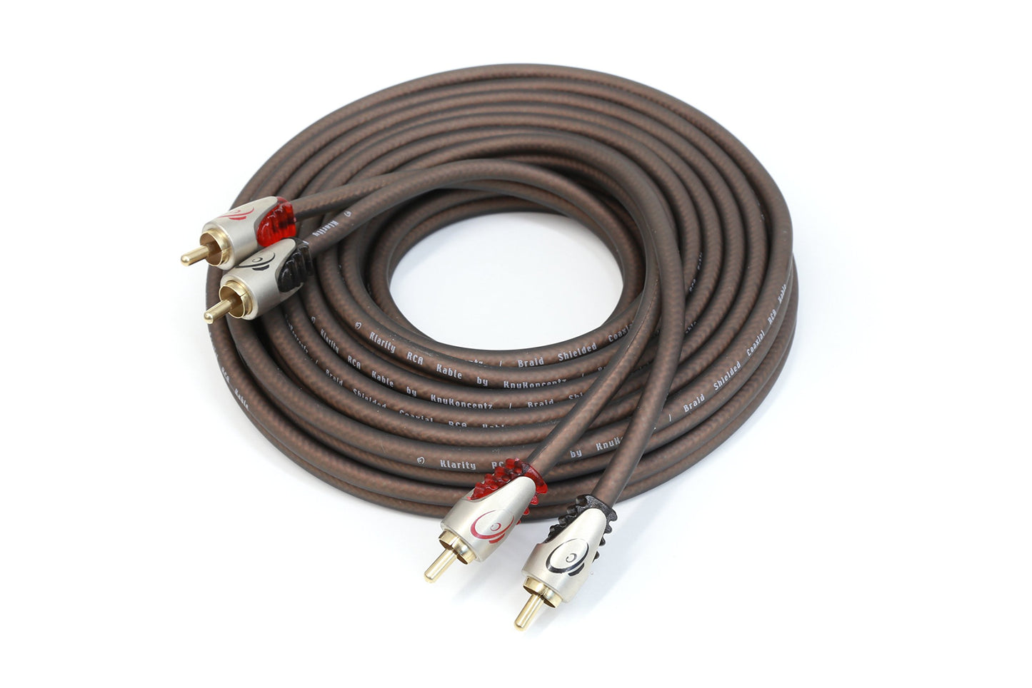 KnuKonceptz Kolossus OFC 8 Gauge Amp Installation Wiring Kit (Blue)