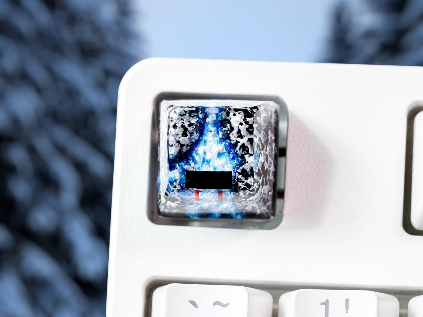 DATKEY Torii Gate Artisan Keycap - Japanese Resin Nature Landscape Gift for Man Husband Boyfriend on Christmas Anniversary