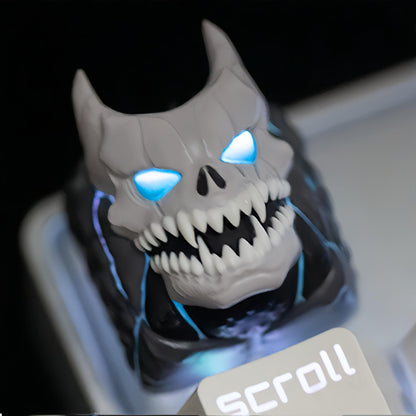 ULTRAEQUIP Artisan Keycaps - Anime keycaps Monster Keycaps Resin Handmade Keycap 1U Cherry Profile Keycaps for Mechanical Keyboard Key Cap
