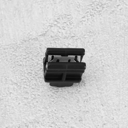 The Lord of the Tools 20PCS Cable Tie Mounts 15x10.8x3mm Plastic Zip Tie Bases Holders Wire Tie Edge Mounting Clips Fasteners Organisers for Cable Management Black