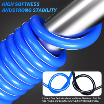 TAILONZ PNEUMATIC 12mm OD 8mm ID Polyurethane PU Air Hose Pipe Tube Kit 10 Meter 32.8ft